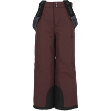 Zigzag Winter Ski Pants Provo Ski Pants W-PRO 10,000 (waterproof, breathable, snow guard) brown Children